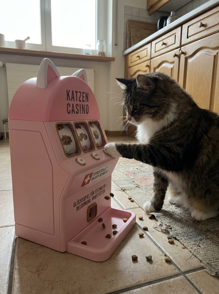 Katze am Katzen Casino Rosé Alpin